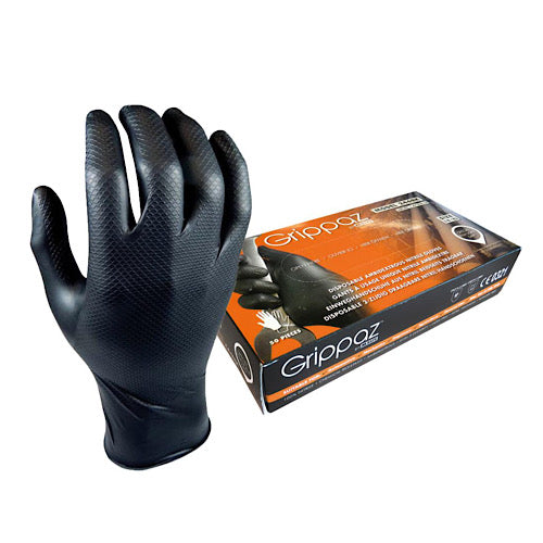 Distributeur Nitrile GRIPPAZ BLACK 246 - 50 Pièces