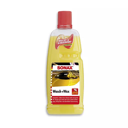 Sonax Shampoing Nettoyant Et Cire Pour Voiture - 1l