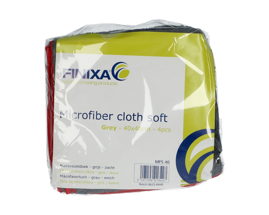FINIXA Microvezeldoek 40x40 set 4st
