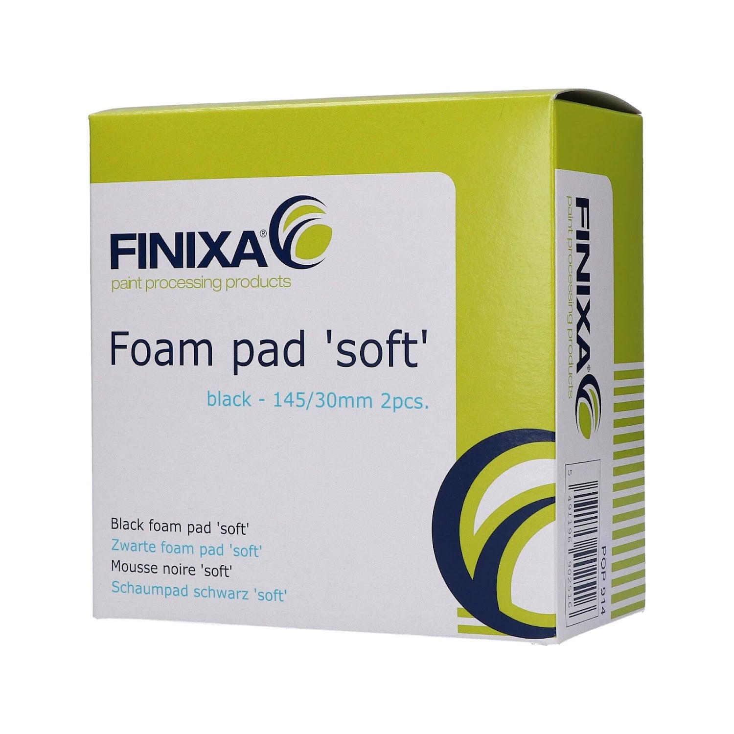 Finixa Foam Pad "SOFT" Zwart 145/30