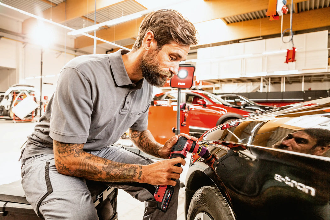 FLEX Polijstmachine PXE 80 12-EC/2.5 SET