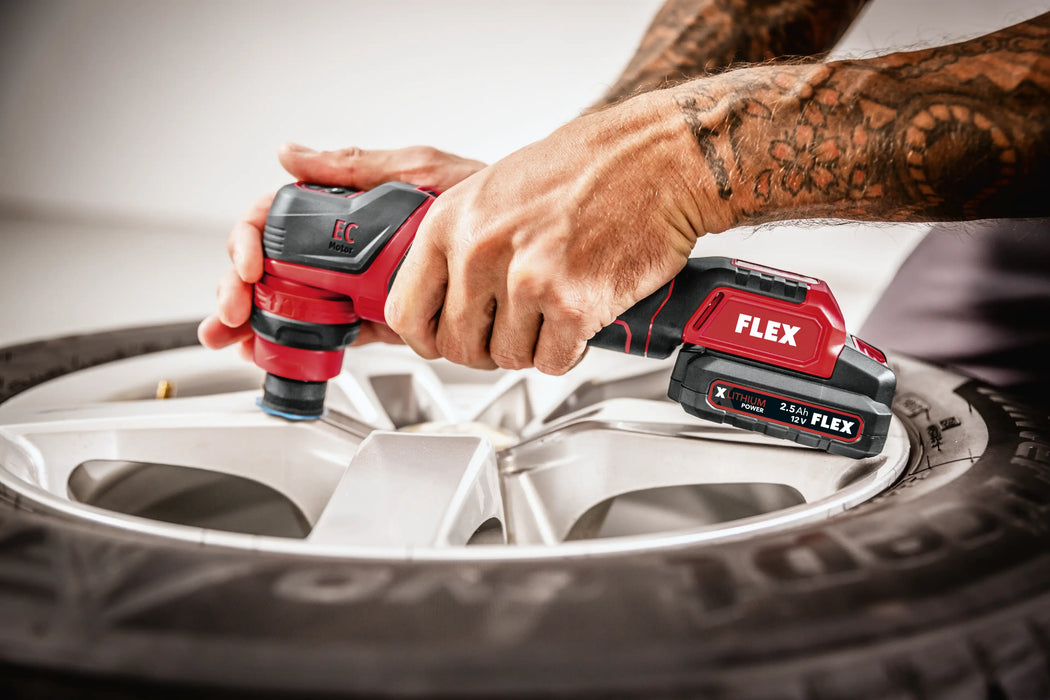 FLEX Polijstmachine PXE 80 12-EC/2.5 SET