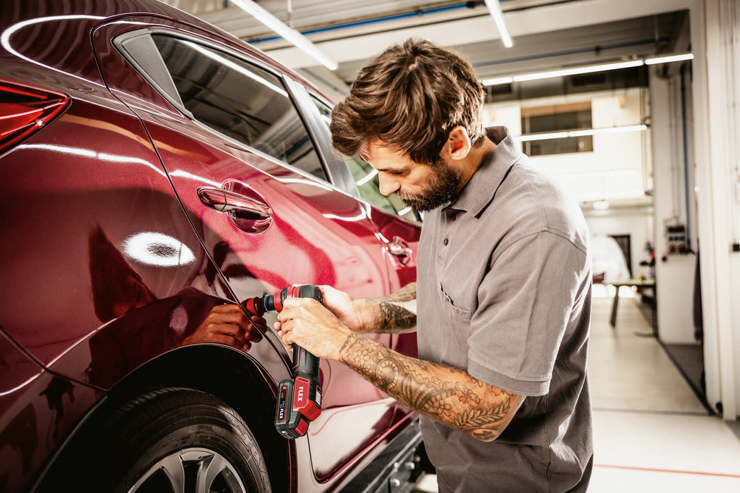 FLEX Polijstmachine PXE 80 12-EC/2.5 SET