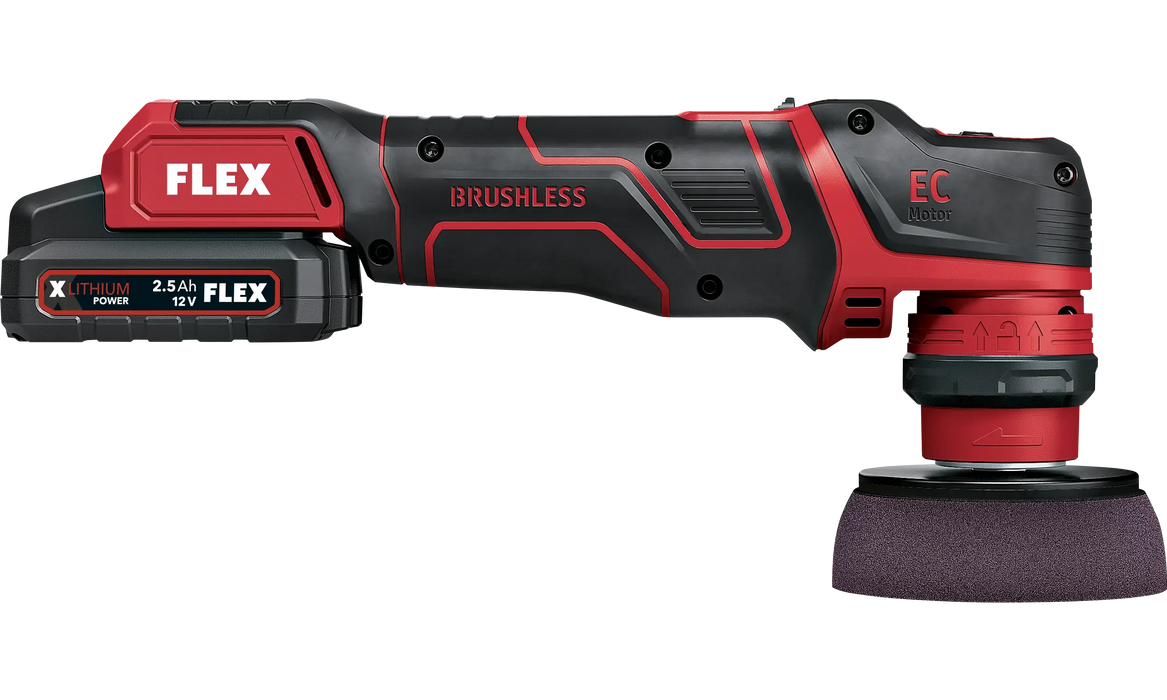 FLEX Polijstmachine PXE 80 12-EC/2.5 SET