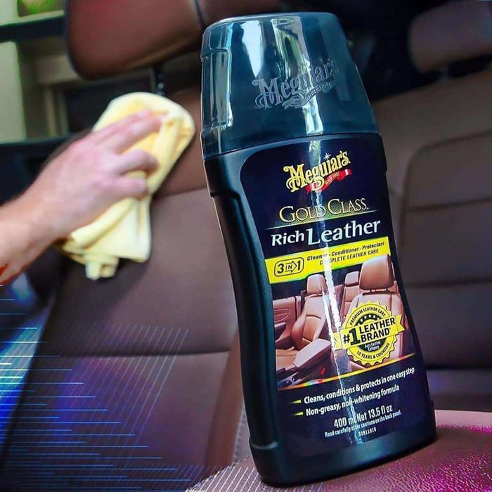 Nettoyant et revitalisant pour cuir Meguiar's Gold Class