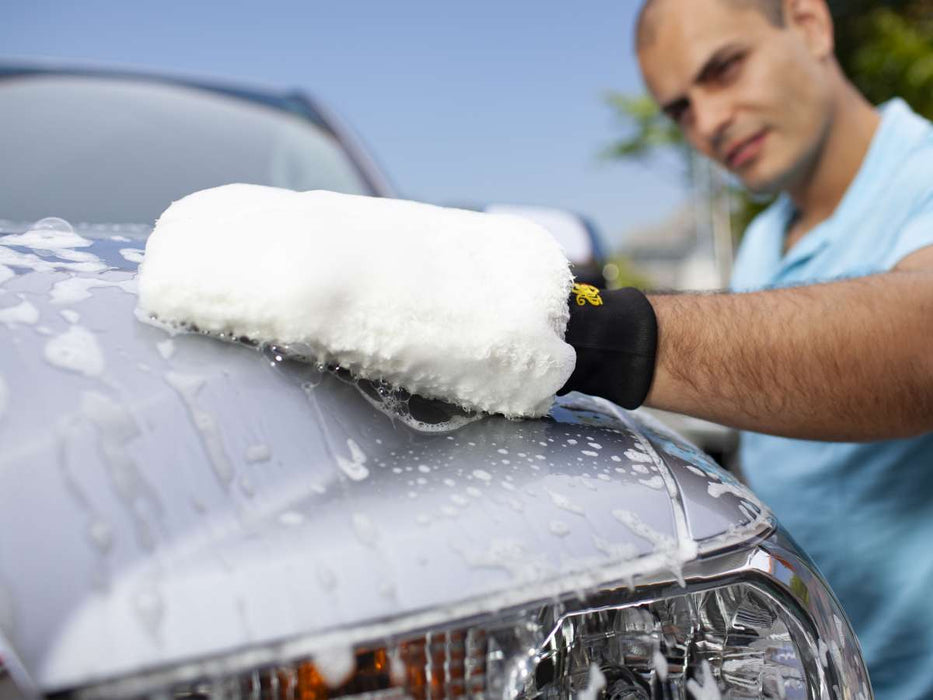 Gant de toilette en microfibre Meguiar's 