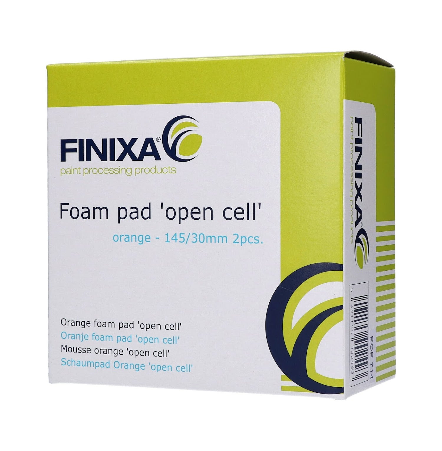 Finixa Foam Pad "OPEN CELL" Orange 145/30